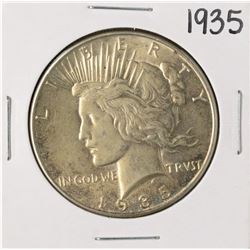 1935 $1 Peace Silver Dollar Coin