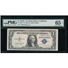 Image 1 : 1935G $1 Silver Certificate STAR Note PMG 65EPQ
