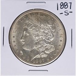 1887-S $1 Morgan Silver Dollar Coin