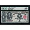 Image 1 : 1891 $1 Treasury Note PMG 67EPQ