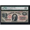 Image 1 : 1875 $1 Legal Tender Note PMG 25