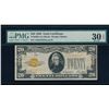 Image 1 : 1928 $20 Gold Certificate PMG 30EPQ