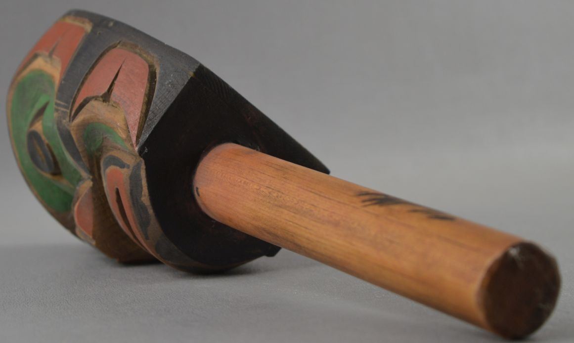 NORTH WEST COAST INDIAN RATTLE