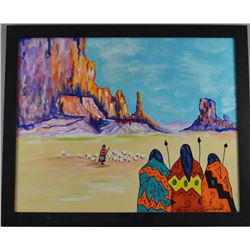 WESTERN PAINTING (KILLS THUNDER)