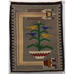 NAVAJO INDIAN TEXTILE ( B CHARLIE)