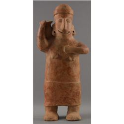COLIMA FEMALE POTTERY FIGURE