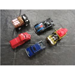 ESTATE - BOX WITH ASSORTED TOY CARS (APPROX 8)