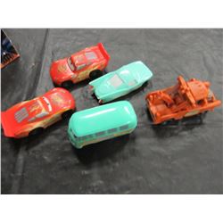 ESTATE - BOX WITH ASSORTED DISNEY & TONKA TOY CARS (APPROX 10)