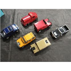 ESTATE - BOX WITH ASSORTED TOY CARS (APPROX 15)