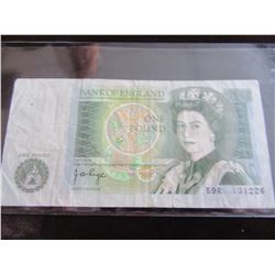 1978 BRITISH ONE POUND NOTE (FINE)