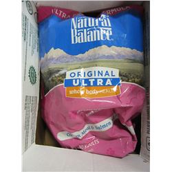 FREIGHT DAMAGED - NATURAL BALANCE CHICKEN & SALMON CAT FOOD (APPROX. 10 LBS)