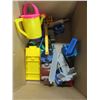 Image 2 : ESTATE - BOX WITH ASSORTED HOT WHEELS & SAND BOX TOYS