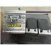 Image 1 : ESTATE - SHARP BOOKSHELF STEREO WITH 2 SPEAKERS (CD/RADIO/CASSETTE)