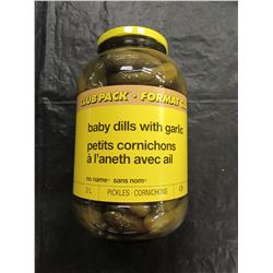 NN BABY DILLS WITH GARLIC (2L) - PER JAR
