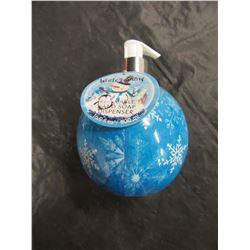 NEW - WINTER SNOW REFILLABLE HAND SOAP & DISPENSER (500 ML)