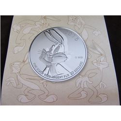ESTATE - 2015 BUGS BUNNY 3 X $20 SILVER COINS