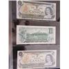 Image 1 : STOCK SHEET LAST OF CANADA $1 BILLS
