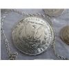 Image 2 : TRAY OF STERLING & COLLECTIBLE COINS & TOKENS