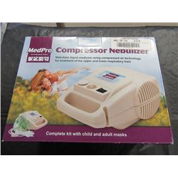 ESTATE - BOX WITH MEDPRO COMPRESSOR NEBULIZER (ONE WORKING & ONE FOR PARTS)