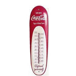 1950’s Coca-cola tin thermometer