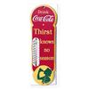 Image 1 : 1939 Coca-cola porcelain thermometer