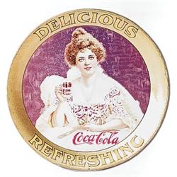 Coca-cola 4” 1903 tip tray