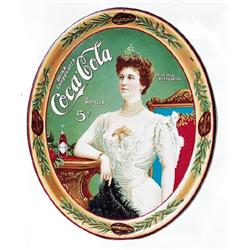 Rare Coca-cola 1905 serving tray