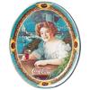 Image 1 : 1909 Coca-cola large oval serving tray