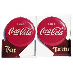 Coca-cola 1950 rare flange sign