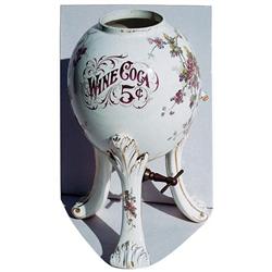 Rare 1890’s Wine Coca urn dispenser