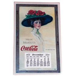 1911 Coca-cola Hamilton King calendar