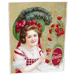 Rare 1902 Coca-cola calendar top