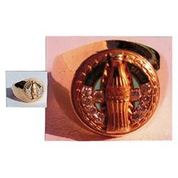 Rare Coca-cola 50 year service ring