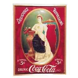 1904 Coca-cola celluloid L.N. Sign