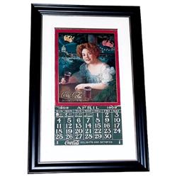 Rare early 1909 Coca-cola calendar
