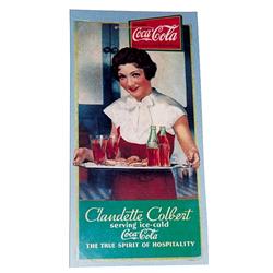 33 Coca-cola Colbert cardboard poster
