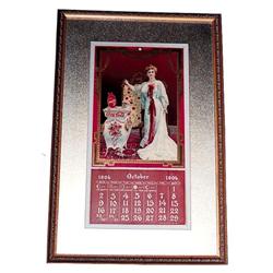 1904 Coca-cola calendar 