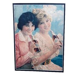 Vintage 1912 Coca-cola paper poster