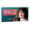 Image 1 : 1922 Coca-cola cardboard trolley sign