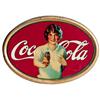Image 1 : 1926 small oval Coca-cola tin sign