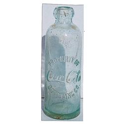 Circa 1900 Coca-cola Hutchinson bottle