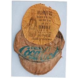 Rare Circa 1905-10 canvas Coca-cola hat