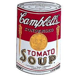 20’s Campbells’ Soup porc. curved sign