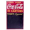 Image 1 : 40-50’s Coca-cola tin menu board, rare