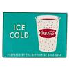 Image 1 : 1960’s Coca-cola tin sign with cup