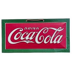 20’s-30’s embossed tin Coca-cola sign