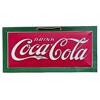 Image 1 : 20’s-30’s embossed tin Coca-cola sign