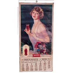 1927 Coca-cola paper litho calendar