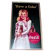Image 1 : 1943 Coca-cola cardboard litho poster