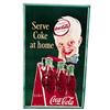Image 1 : 1946 Coca-cola cardboard litho poster